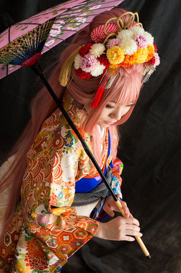 まだ蕾なり花娘衣装レポ